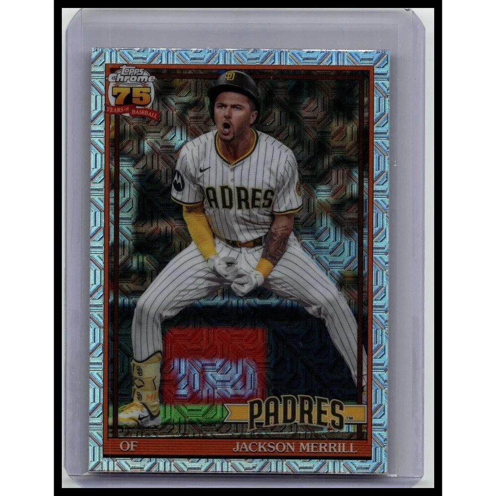 2026 Topps Jackson Merrill #91C2-39 1991 Topps Baseball 35th Chrome (Series Two)